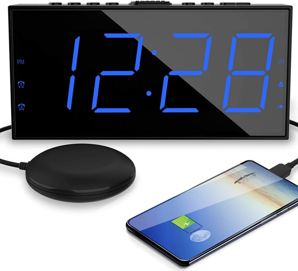 Thoughtful Festive Gifts for Seniors Vibrating Alarm Clock